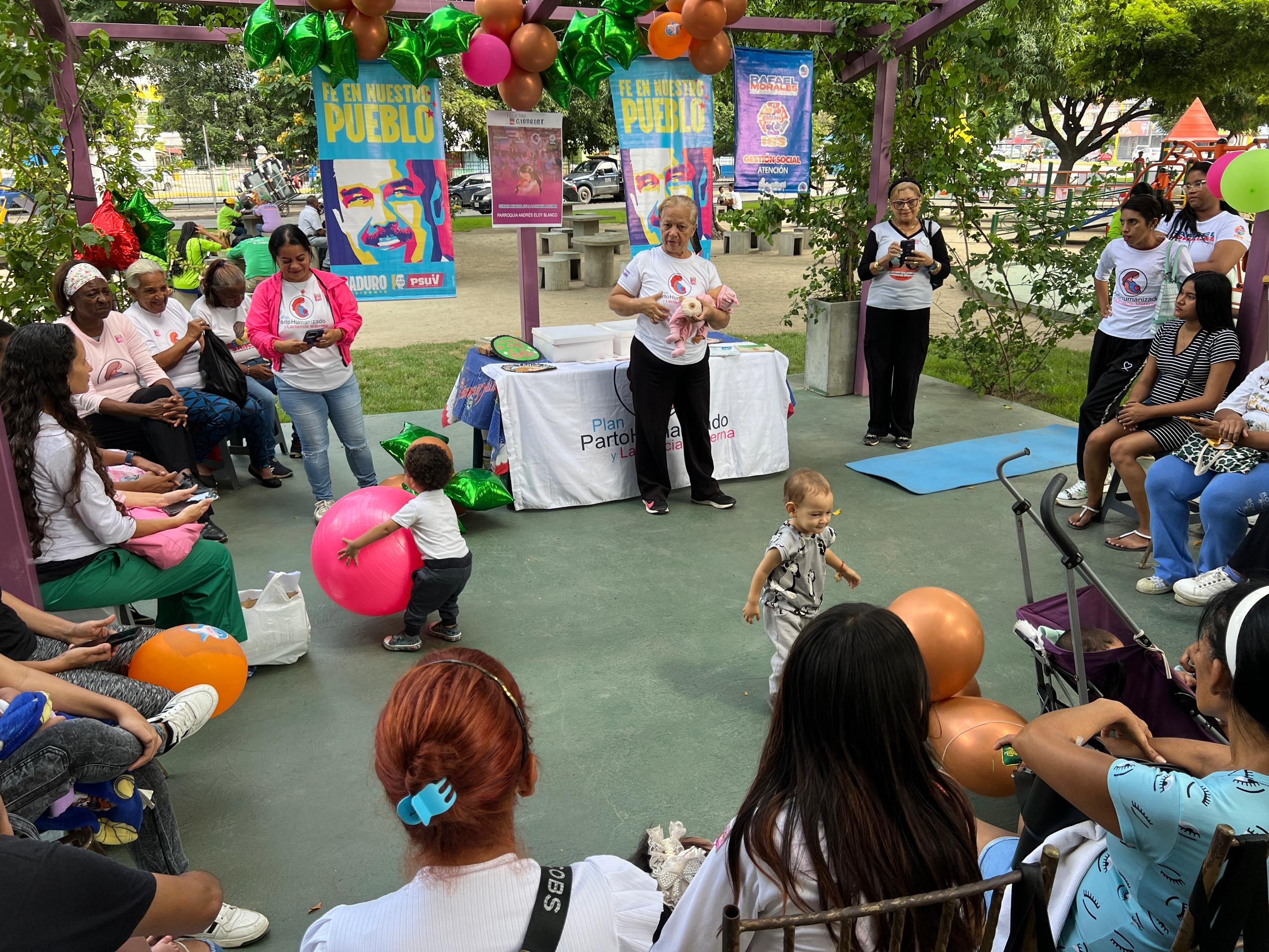 MUJERES DE GIRARDOT CELEBRAN CIERRE DE LA SEMANA MUNDIAL DE LA LACTANCIA MATERNA