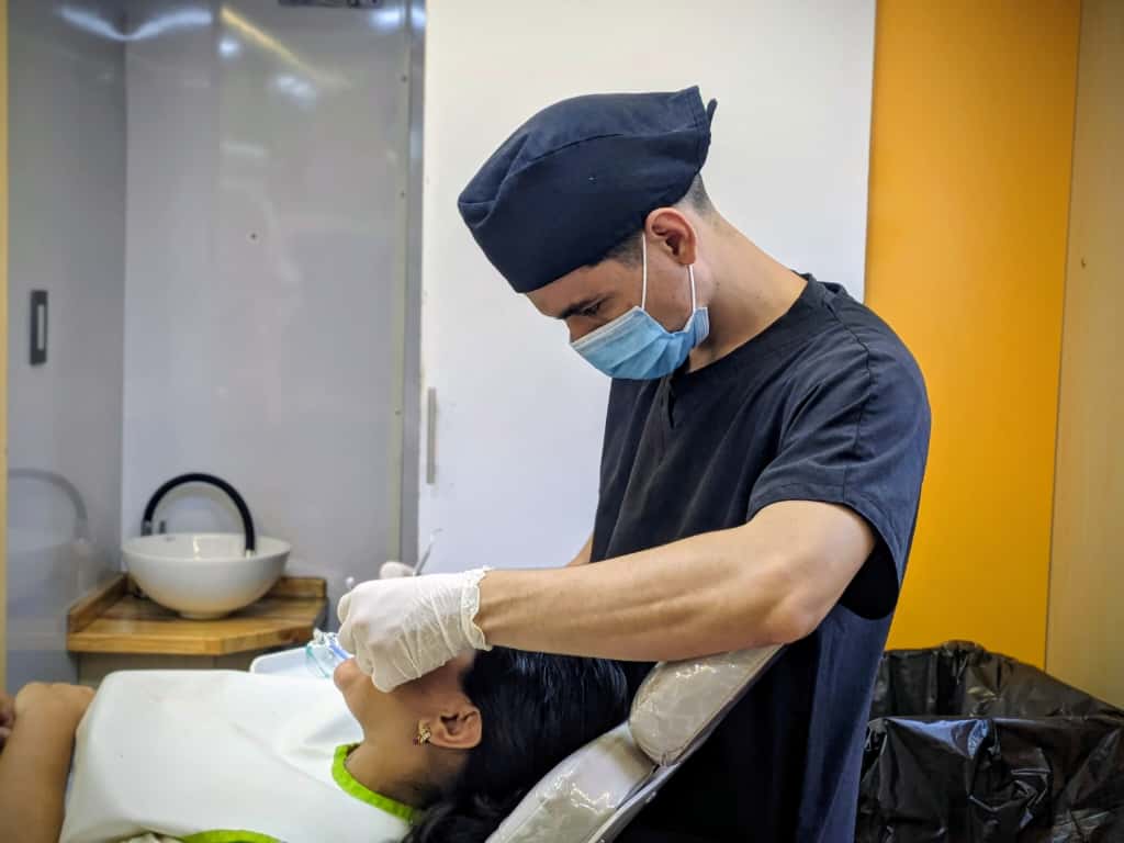 Pacientes de Misión Sonrisa fueron atendidos en jornada de saneamiento dental en las instalaciones de Corposalud