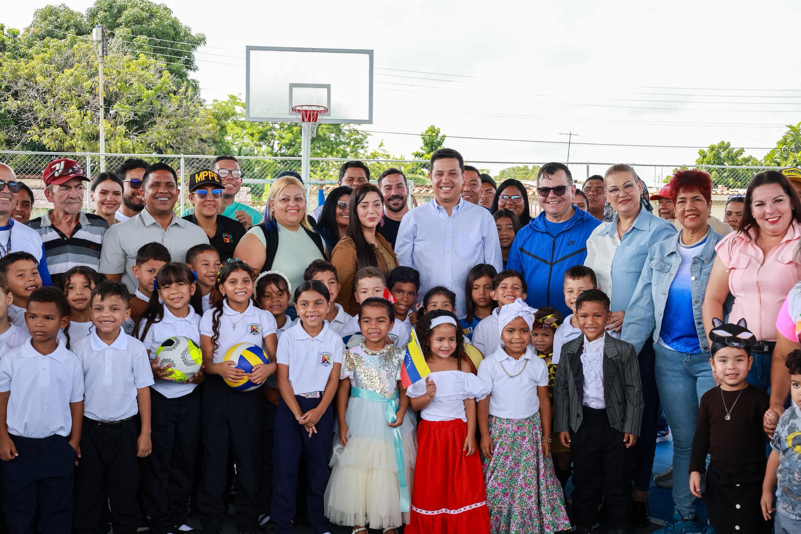 Reinaugurada Escuela “Andrés Bello” en Cagua tras rehabilitación integral por las Bricomiles
